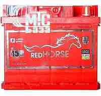 Аккумуляторы Аккумулятор Red Horse 6СТ-45 АзЕ Premium EN390 А 207x175x175 мм Аккумуляторы Аккумулятор Red Horse 6СТ-45 АзЕ Premium EN390 А 207x175x175 мм